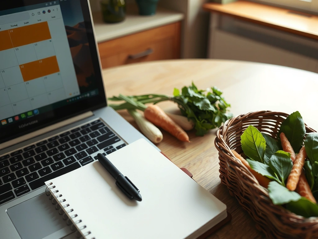 Préparation pour une consultation nutritionnelle en ligne